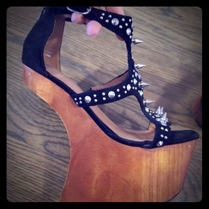 Jeffrey Campbell no heel platforms